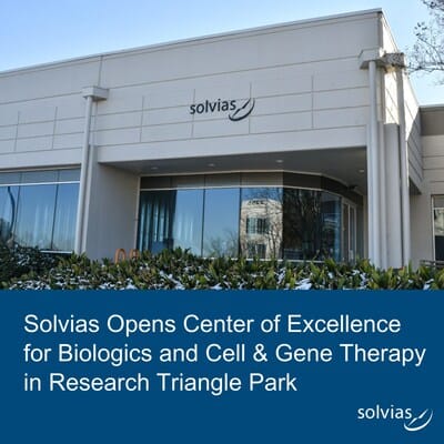 Solvias Opens Flagship Site in Research Triangle Park