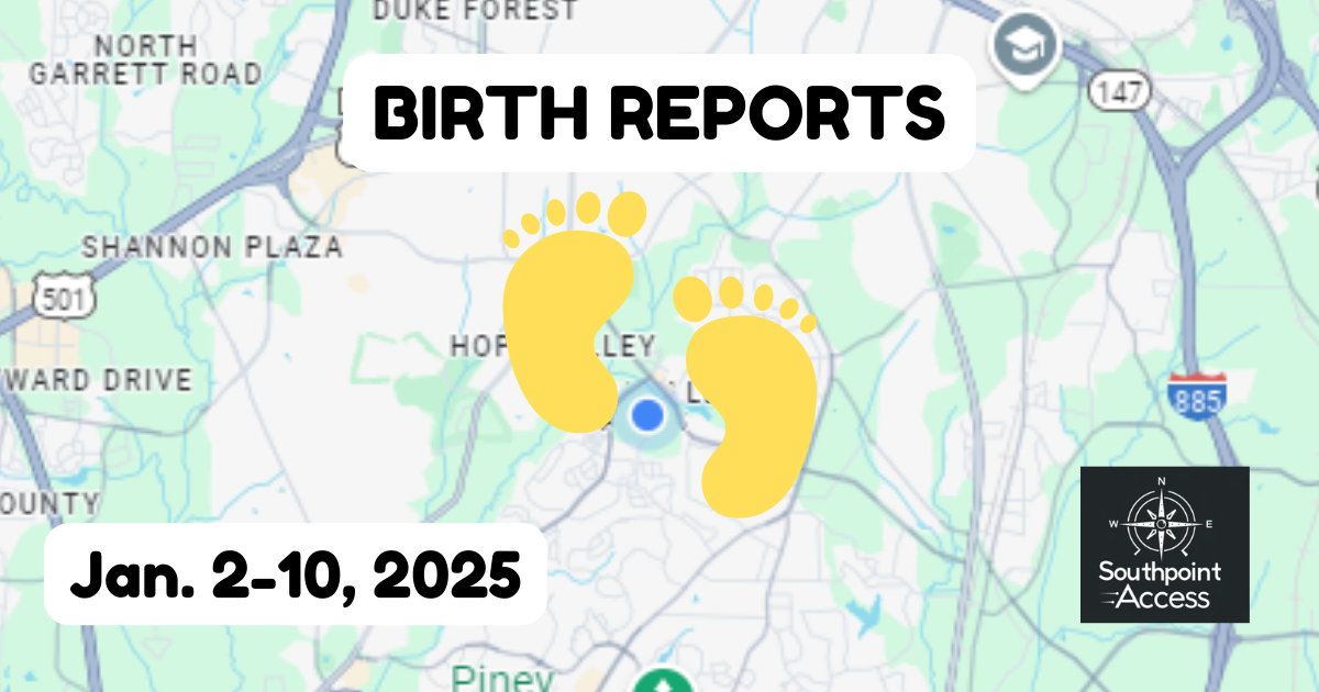 [Welcome to the World] Durham Births - Jan. 2-10, 2025