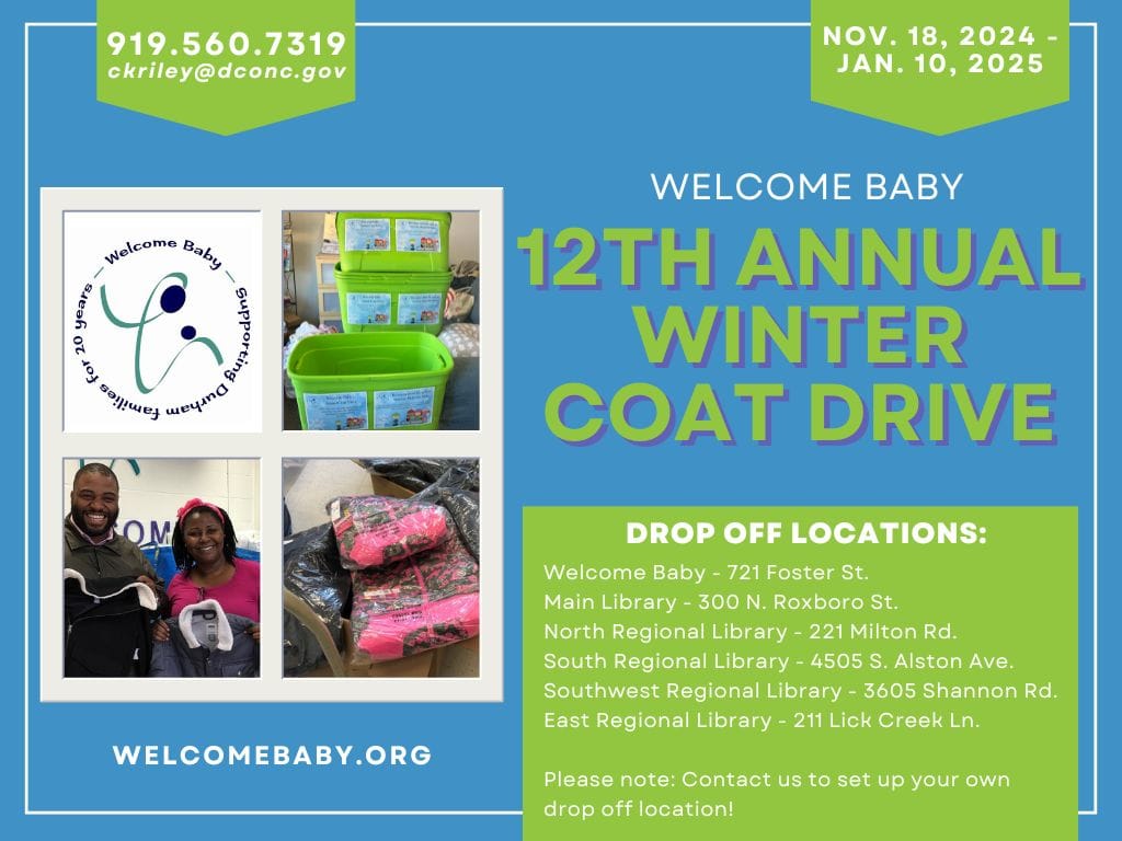 Help Durham Kids Stay Warm with Coat Drive