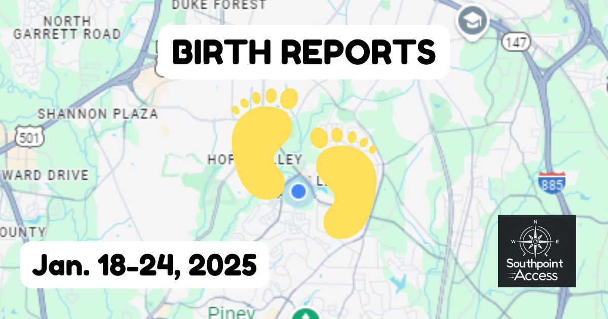 [Welcome to the World] Durham Births - Jan. 18-24, 2025