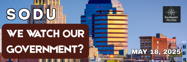 🗳️ SoDu We Watch Our Government? - May 18, 2025