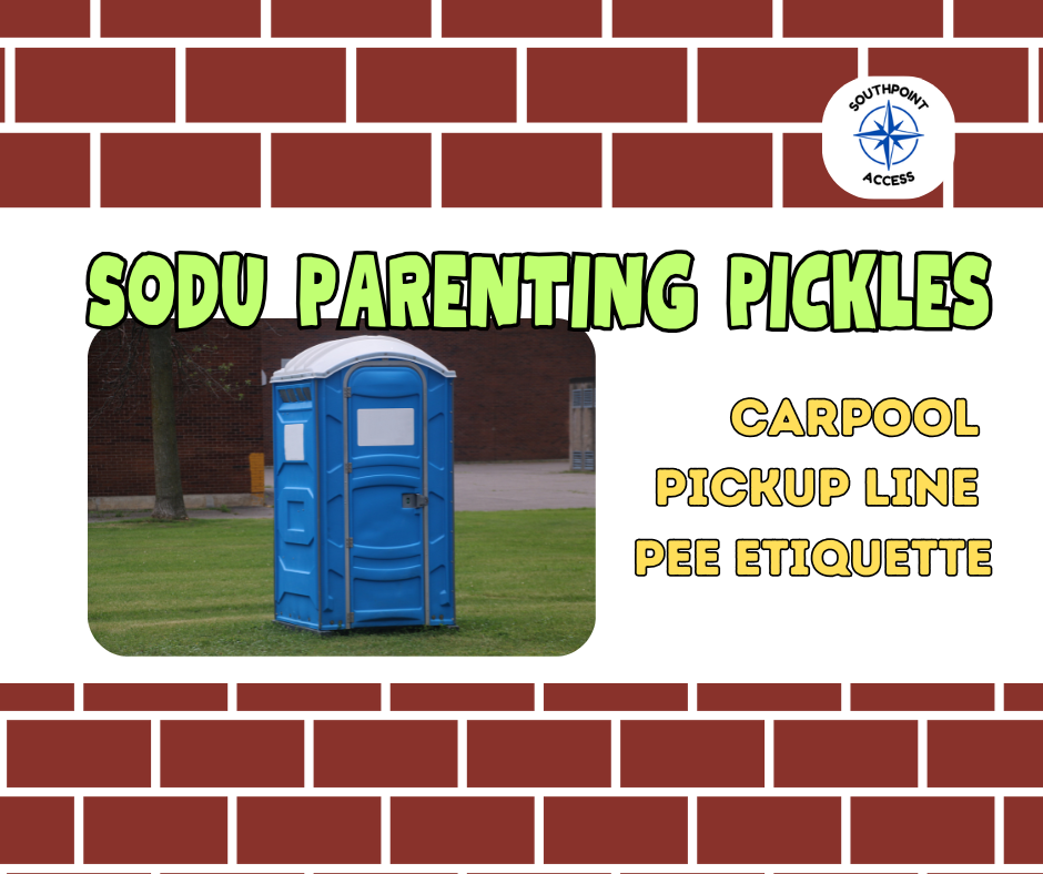 [SoDu Parenting Pickles] Potty Break in the Pickup Line?