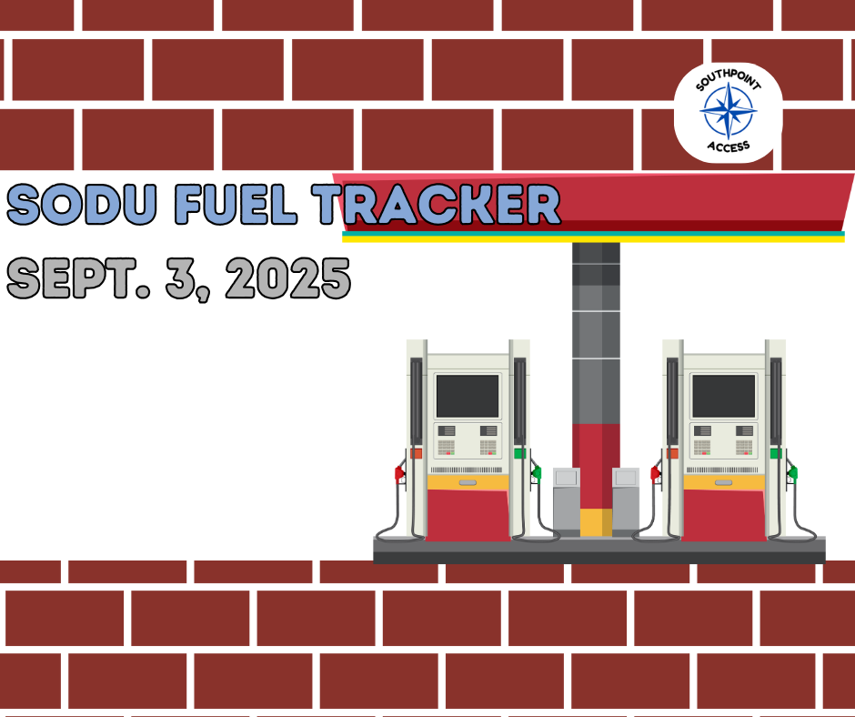 [SoDu Fuel Tracker] Sept. 3, 2025