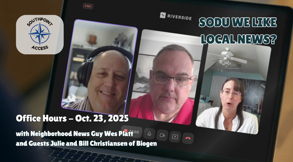 From Boot Camp to Bioreactors: Julie & Bill Christiansen on MS, Biogen at RTP, and South Durham Updates