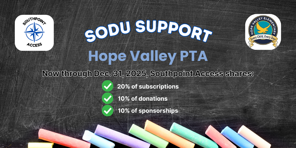 Join the Crew - and Support Hope Valley Elementary School