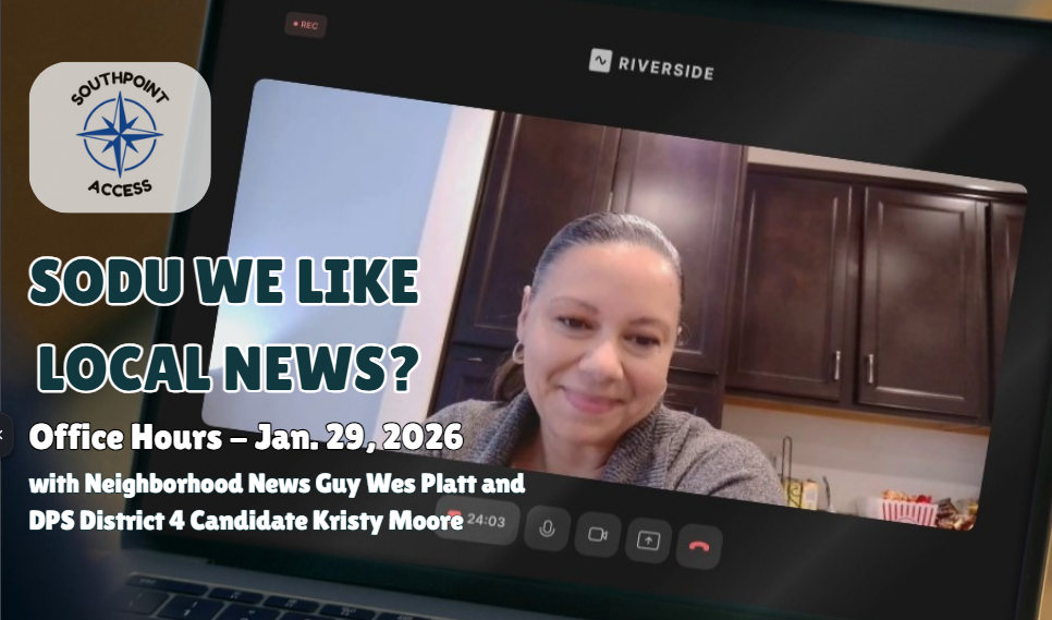 Office Hours Jan. 29, 2026: Kristy Moore, DPS Board of Education District 4 Candidate