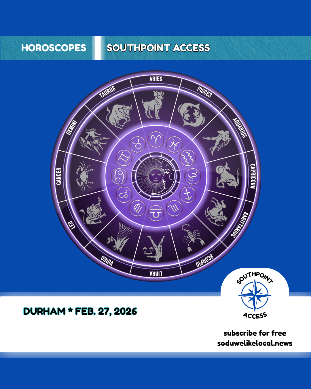 SoDu Signs: Horoscopes for Feb. 27, 2026
