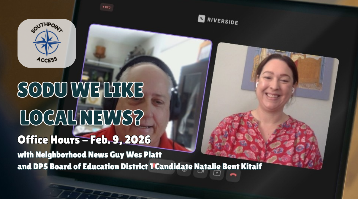 Office Hours Feb. 9, 2026: Natalie Bent Kitaif, DPS Board of Education District 1 Candidate