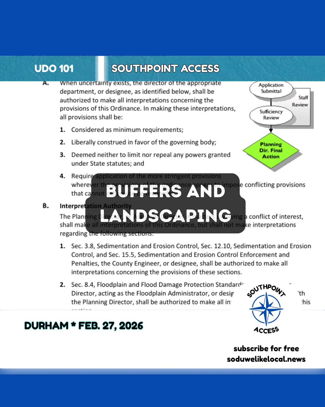 Buffers and Landscaping: What Separates New Developments from Homes?