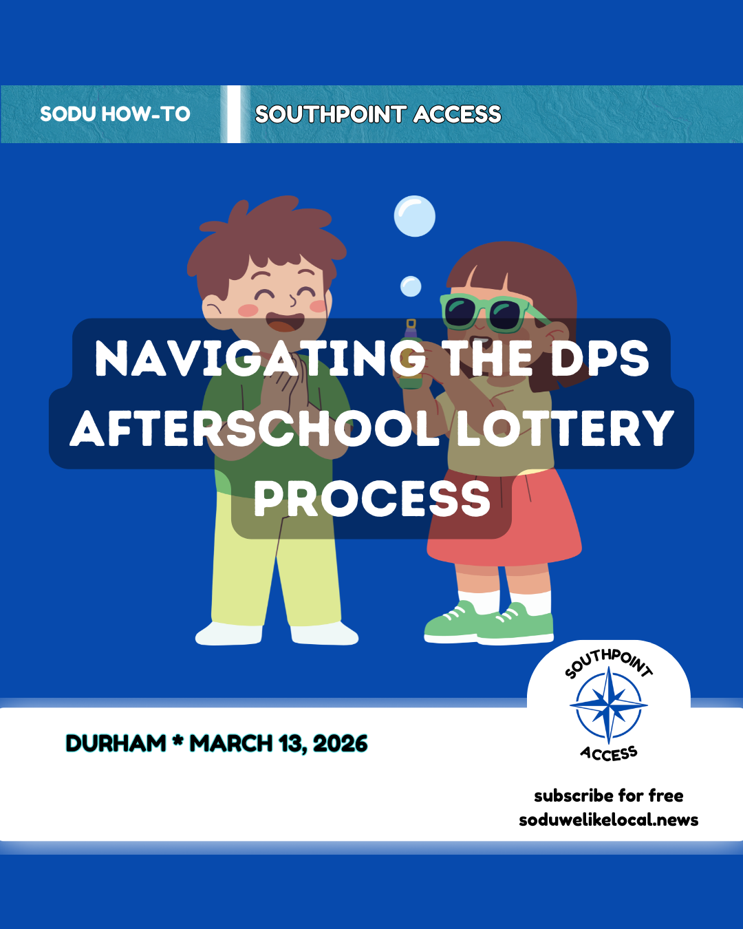 [SoDu How-To] Navigate the DPS Afterschool Lottery in 2026