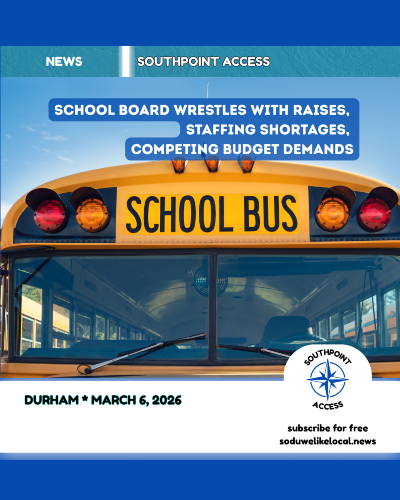 Durham Public Schools Board of Education Budget Hearing - March 5, 2026: Pay Raises and Library Funding