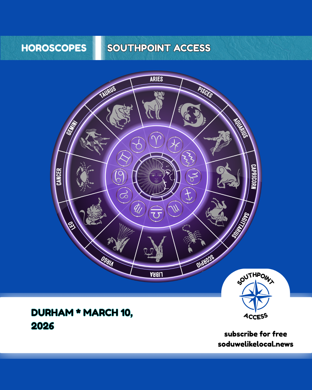 SoDu Signs: Horoscopes for March 10, 2026