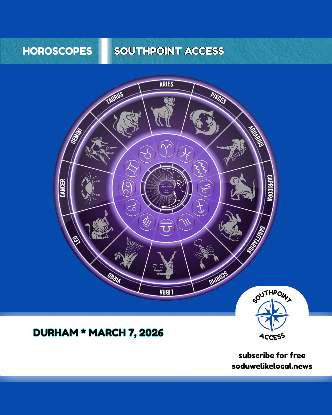 SoDu Signs: Horoscopes for March 7, 2026