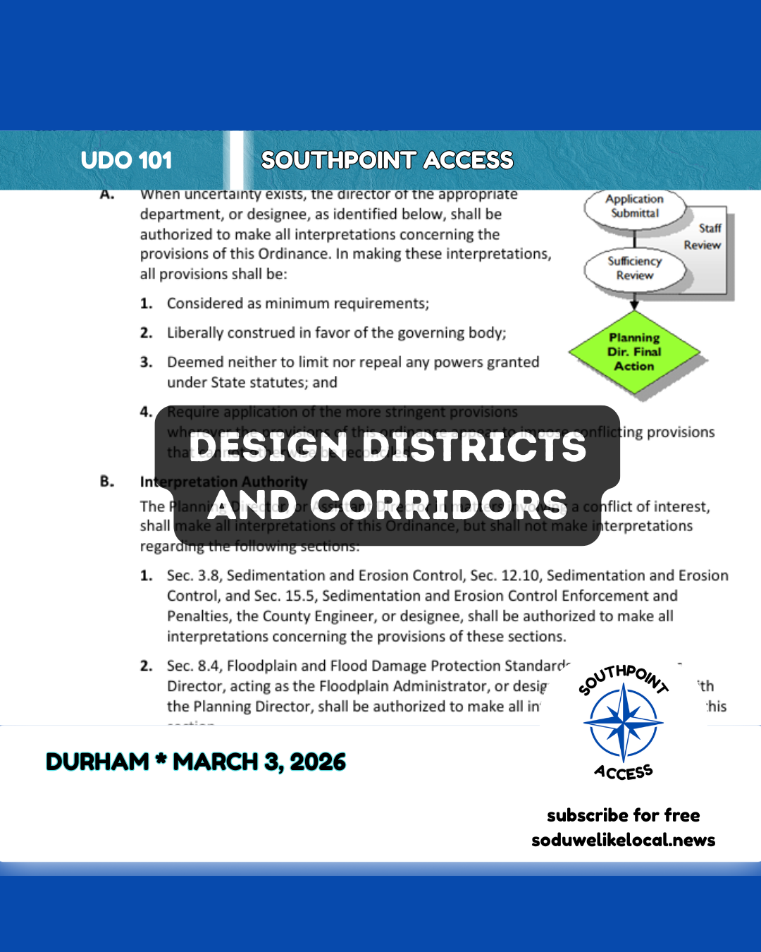 Design Districts and Corridors: Why Some Streets Have Different Rules