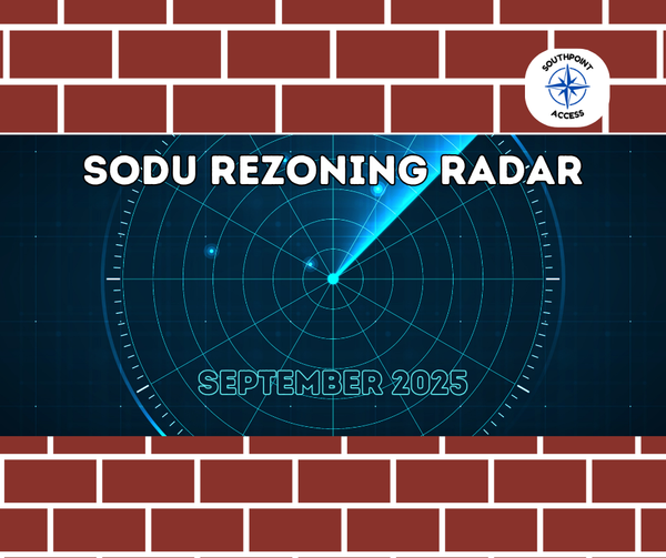 [SoDu Rezoning Radar] Sept. 2, 2025