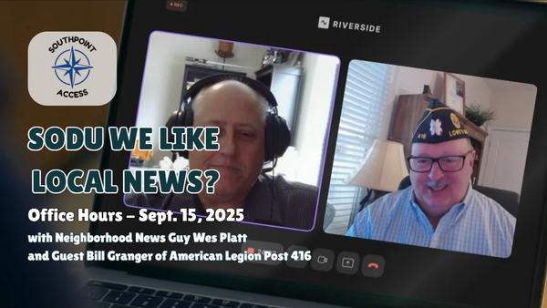 Southpoint Access Office Hours - Sept. 15, 2025