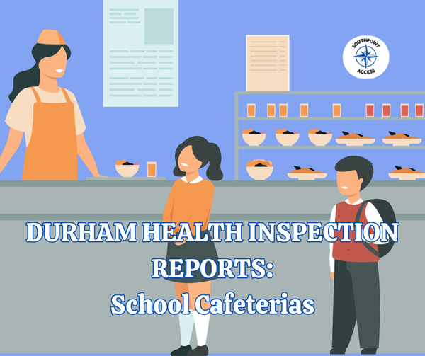 Southpoint Inspection Scores - Durham School Lunchrooms (Aug.–Sept. 2025)