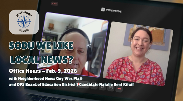 Office Hours Feb. 9, 2026: Natalie Bent Kitaif, DPS Board of Education District 1 Candidate