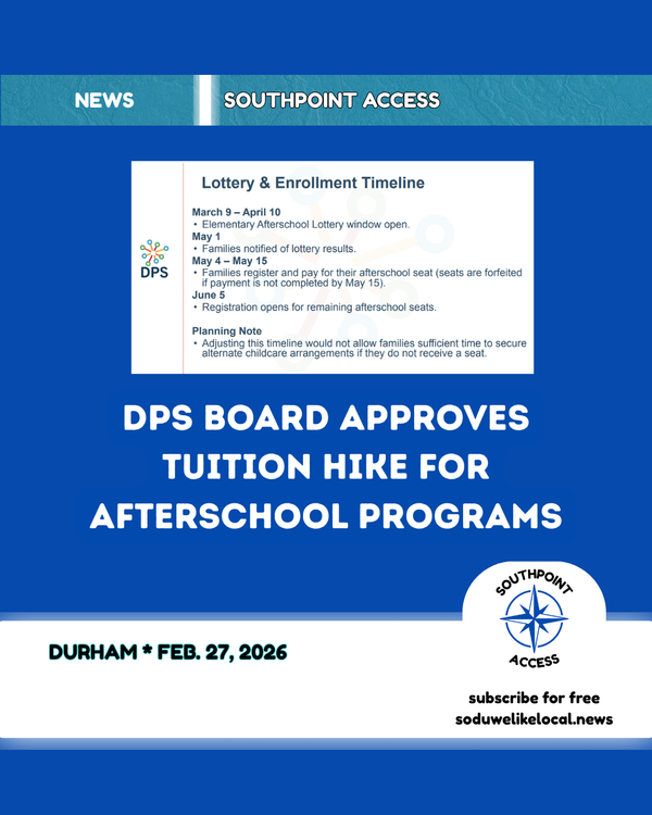 Durham Families Face Higher Afterschool Tuition Ahead