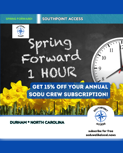 [SUBSCRIPTION DEAL] Spring Forward - 15% Off Annual SoDu Crew Membership