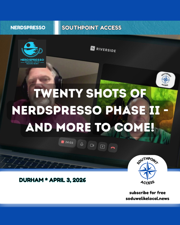 Twenty Shots of Nerdspresso Phase II