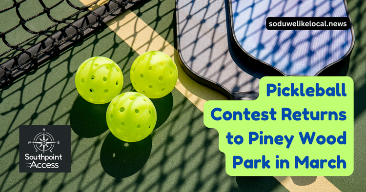 Pickleball Tourney Bound for Piney Wood Park