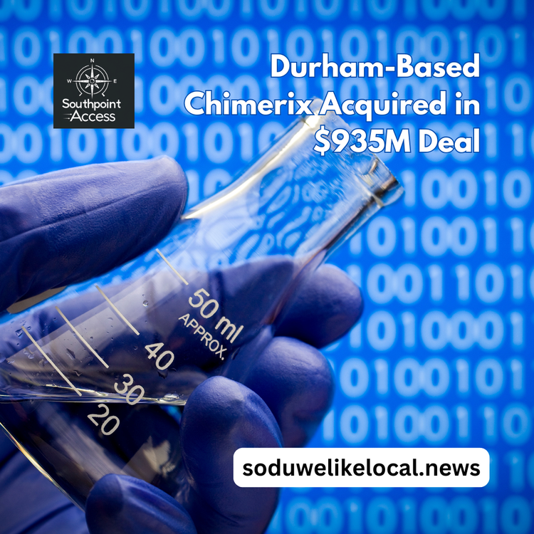 SoDu-Based Chimerix Acquired in $935M Deal