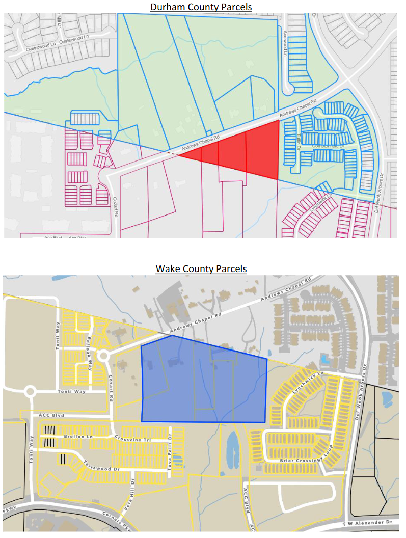 408 Homes Proposed at Wake-Durham Line Near Brier Creek