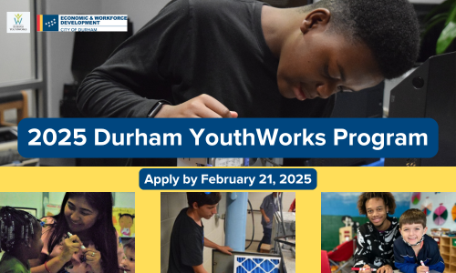 YouthWorks Program Open to Durham Applicants